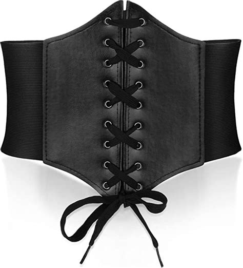 black waist corset belt|More.